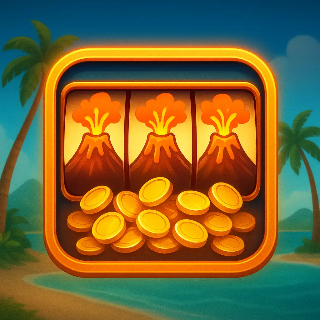 3 Coin Volcanoes pokie game tile
